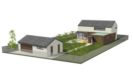 01_3D model rodinného domu