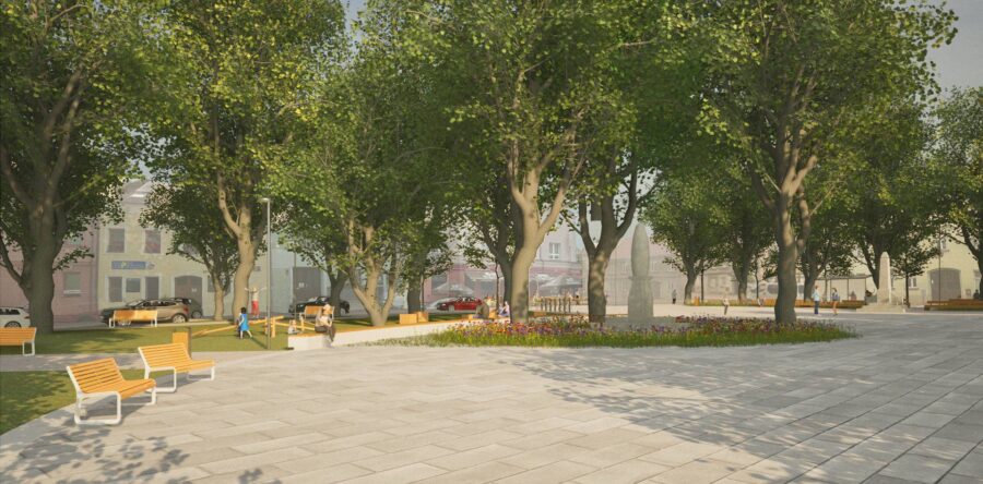 Revitalizace náměstí Lišov